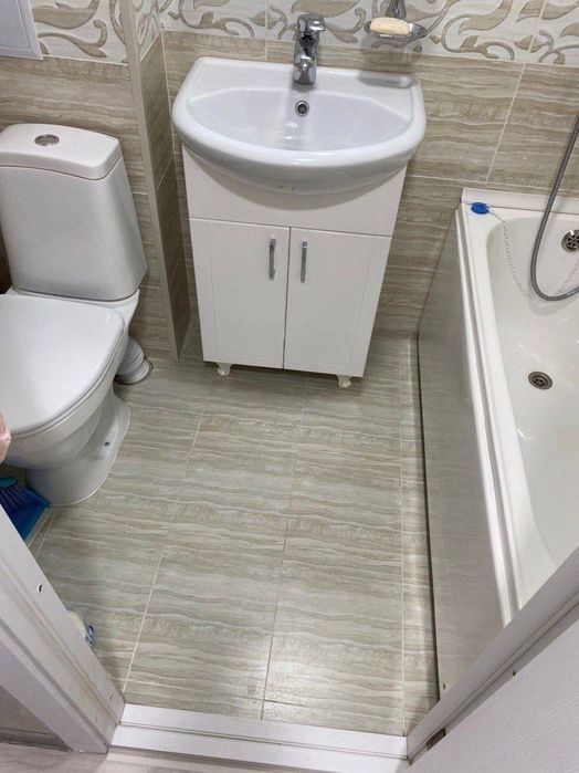 Сдается 1 комнатная квартира  
С обстановкой ЛЮКС 
В горде Алмалыке