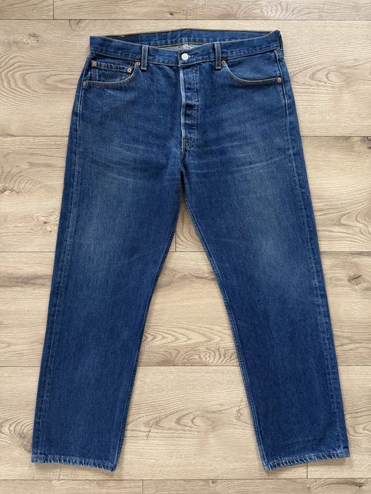 Blugi LEVIS 501 Albastru 2000 Barbati | Marime 36 x 30 (Talie 92 cm)