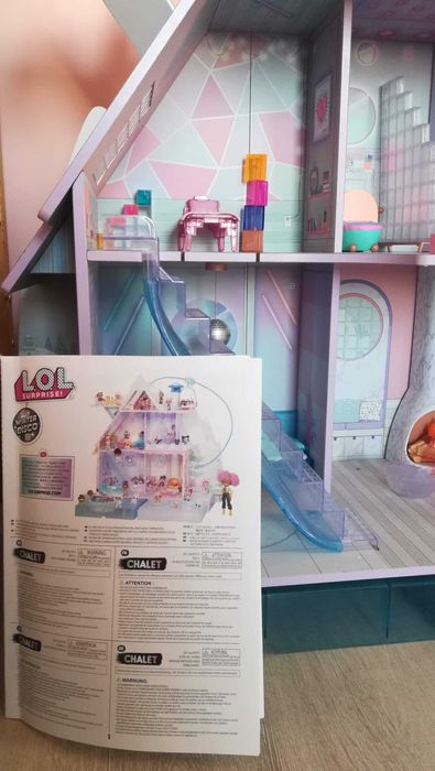 Casa de papusi L.O.L. Surprise Winter Disco Chalet 23x102x75 cm