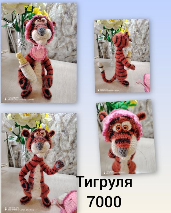 Игрушки ручной работы.