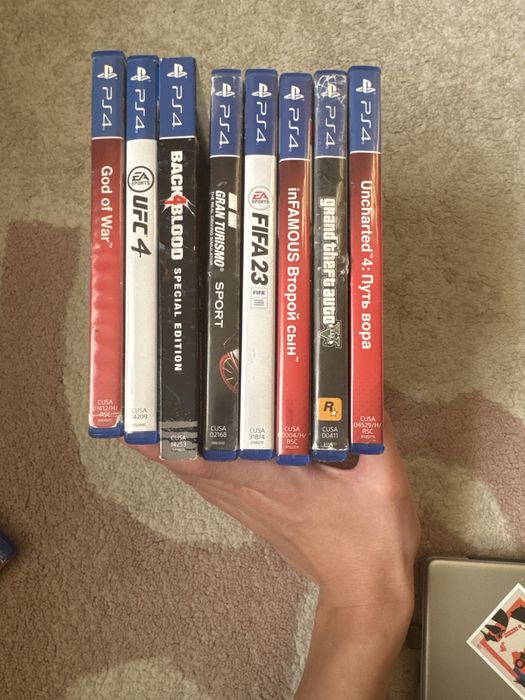 Продам диски на пс 4