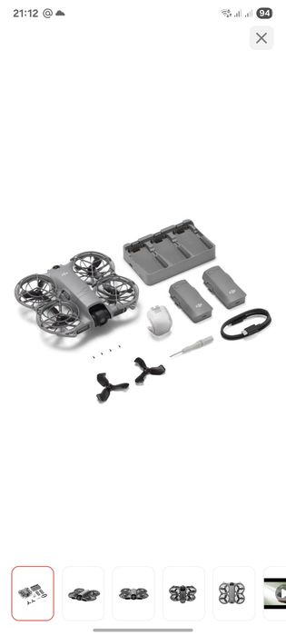 Продаю дрон DJI Neo 2 Fly More Combo (No RC) серый