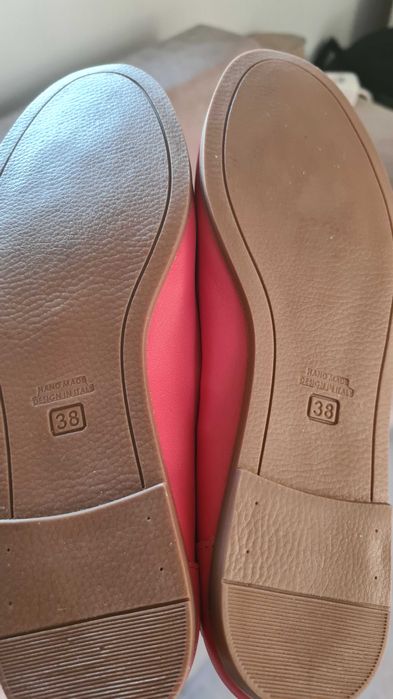 Леферы  натуральная кожа 38