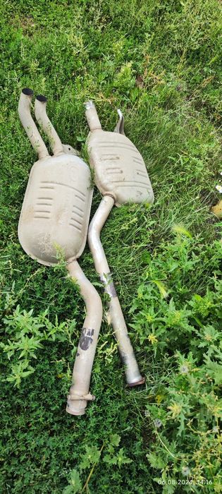 Мерс 124 выхлоп оригенал