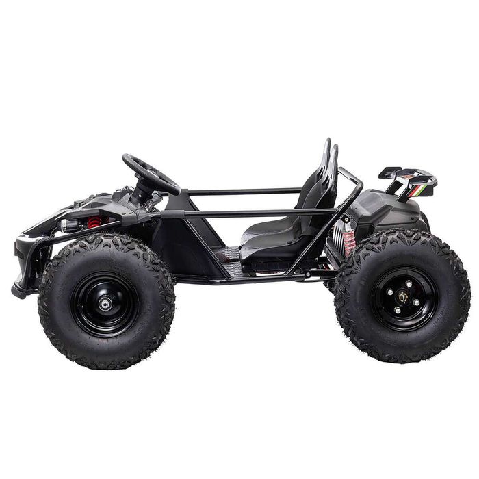 Buggy electric pentru 2 copii Kinderauto BJSX2358, 800W 48V 20Ah Black