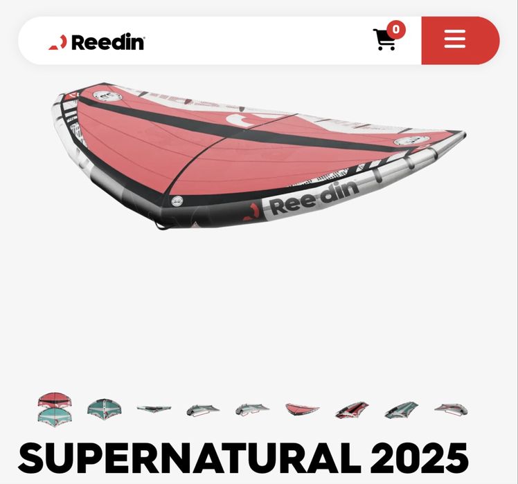 Уинг крило 4,5 кв.м.  Reedin SUPERNATURAL wing