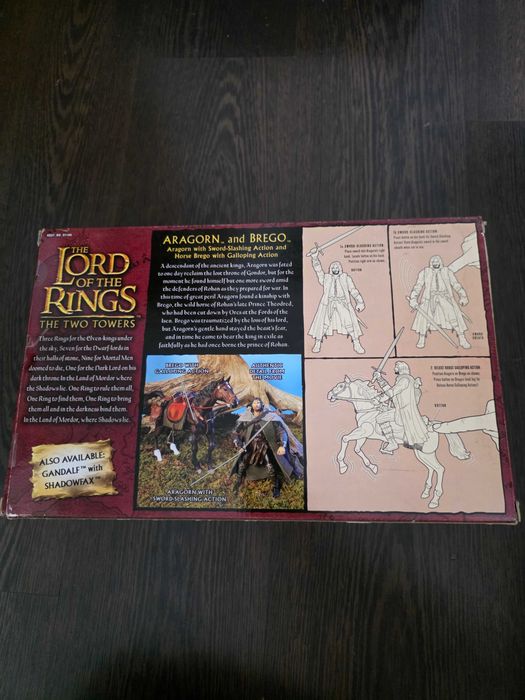 Lord of the rings Aragorn and Brego Deluxe Set