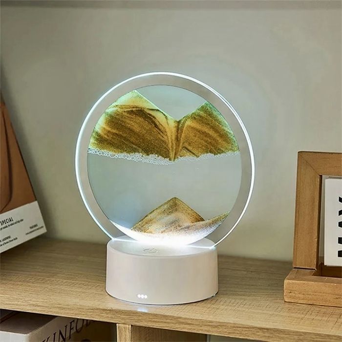 Пясъчна лампа, led sand lamp