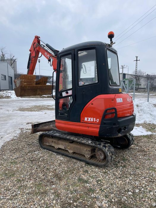Miniexcavator kubota kx 61 -3,2017 ,2.7 t