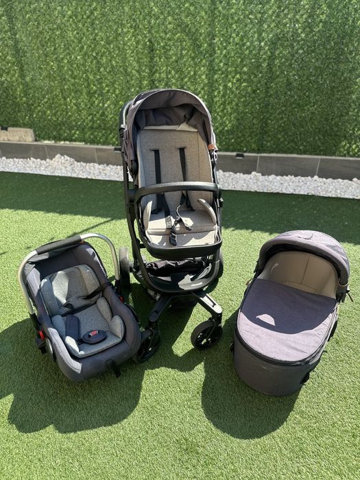 Бебешка количка 3 в 1 Chipolino Electra – кош, столче и седалка