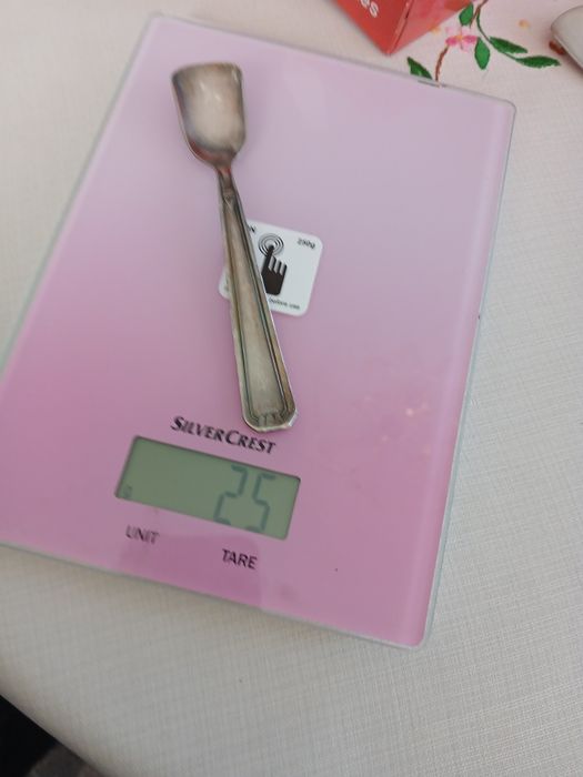 Lingurițe argintate 90, Vitange an 1927