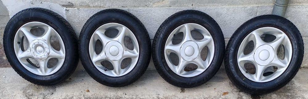 14" джанти 4x100 / 57.1 мм + зимни гуми FULDA