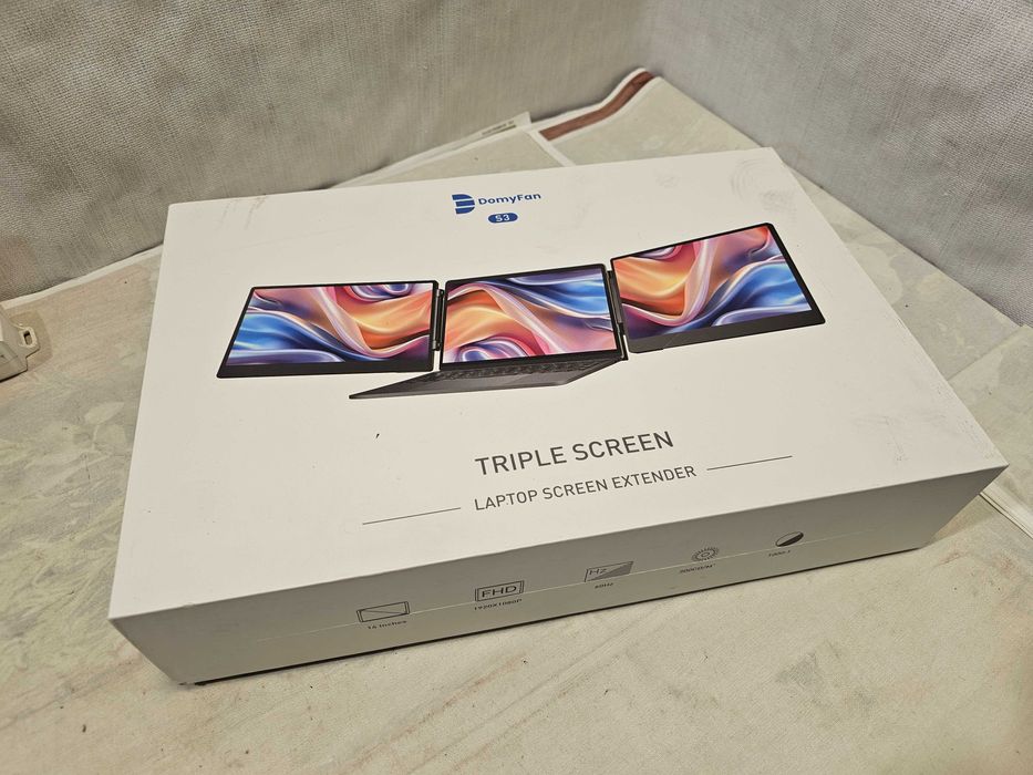 Monitor portabil dual screen 2x"14 inch Domyfan s3