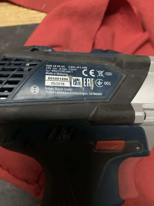 Bormasina Bosch GSR 18 VE-EC