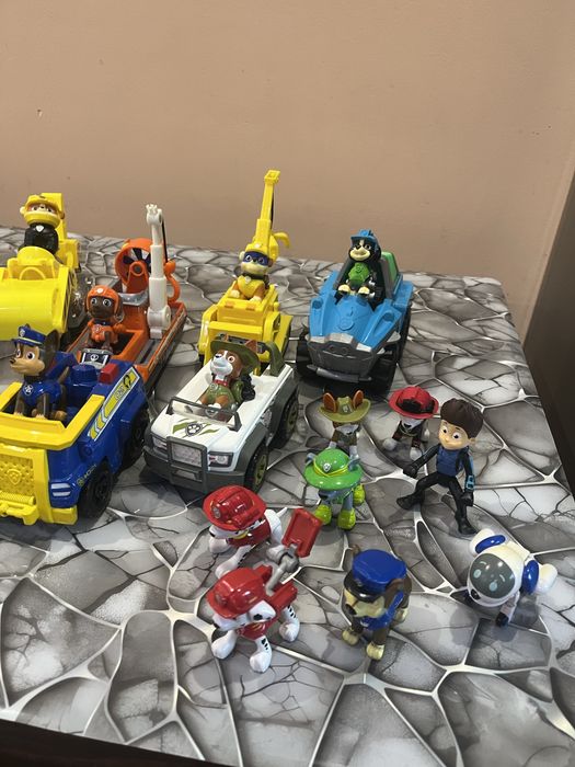 Цял сет-Paw patrol   Коли и герой!