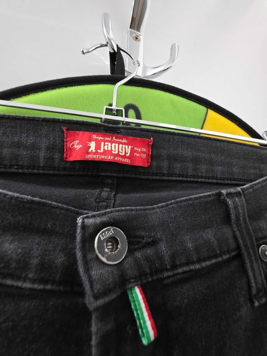 Blugi skinny Jaggy negri