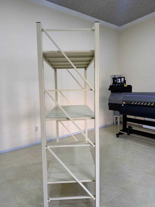 Металлические полки (стеллажи) для складов и кладовых