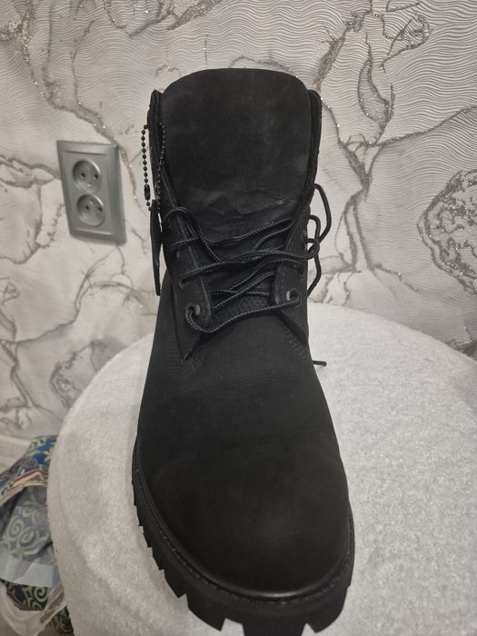 Черные ботинки Timberland premium waterproof