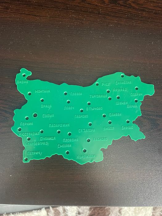 Пластмасова карта на Република България