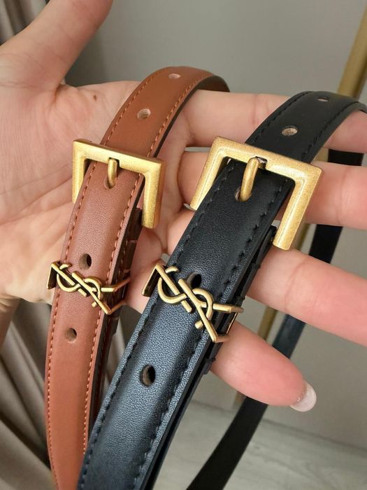 Curea piele naturala YSL