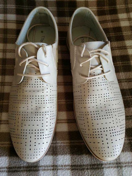 Летние туфли - полуботинки 44р.