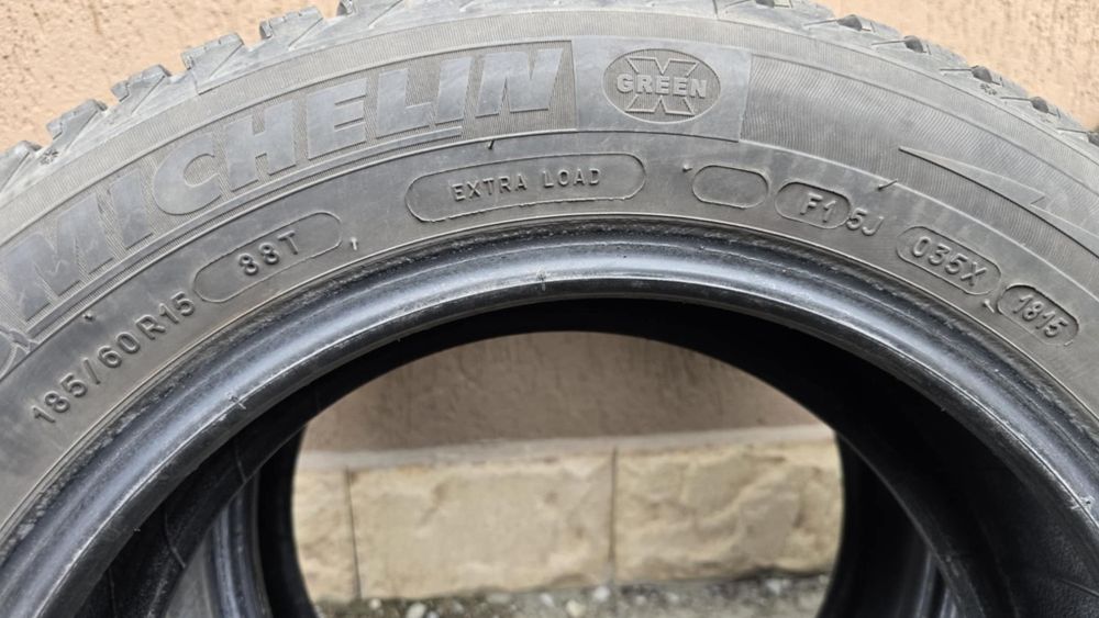 Зимни гуми 185/60 R15 2бр. MICHELIN -Alpin и 2бр.Continental 185/60R15