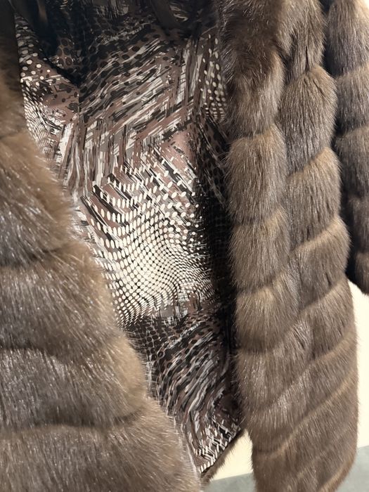 продам премиум шубу соболь седина 3