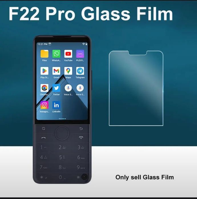 Продам чехол и стекло на QIN F 22 pro ,F 22