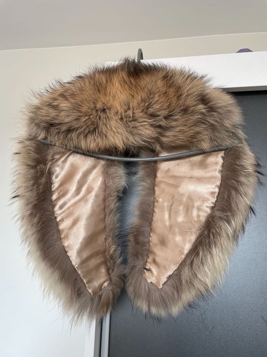 Нови богати яки от естествен косъм миеща мечка (енот; ракун), лисица