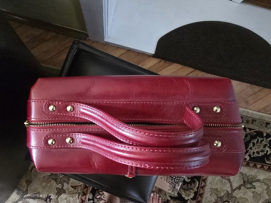 Genti geanta piele naturala italy italia guess