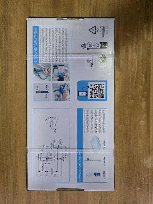 Baterie Lavoar/Baie Grohe Get Calitate Germana Nou Sigilat