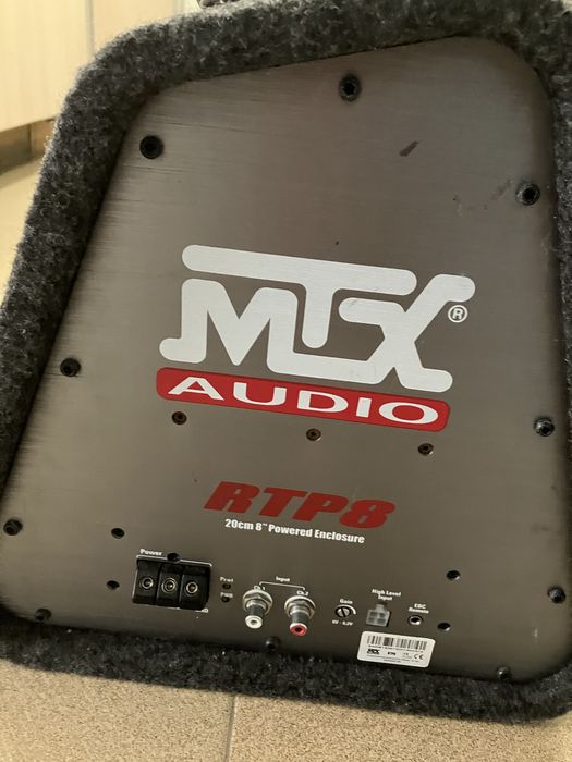 Активен субуфер МТХ RTP8, 120W RMS