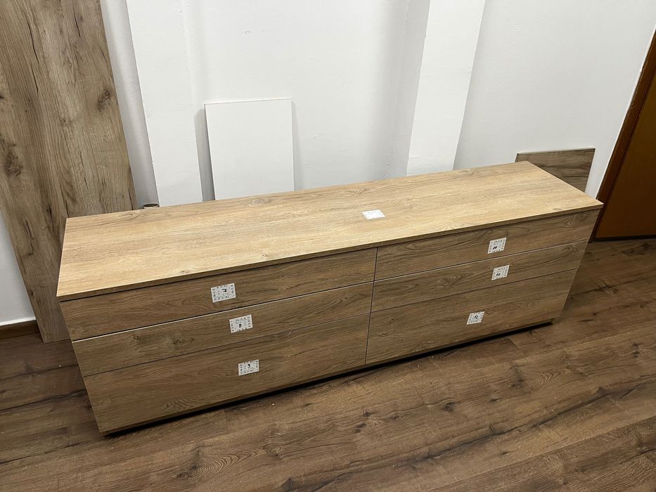 Шкаф с шест чекмеджета с пуш отваряне 1780/590/426