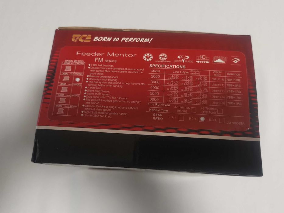 Макара Tica Feede Mentor FM 3000