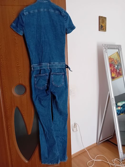 Salopetă blug fete albastră
