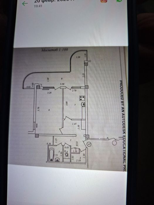 Юнусабад 8 - 1/11/12       56м²