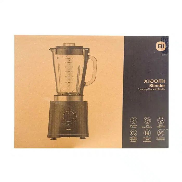 Блендер Xiaomi  , 600 Вт, 1.7л, 5 скоростей.