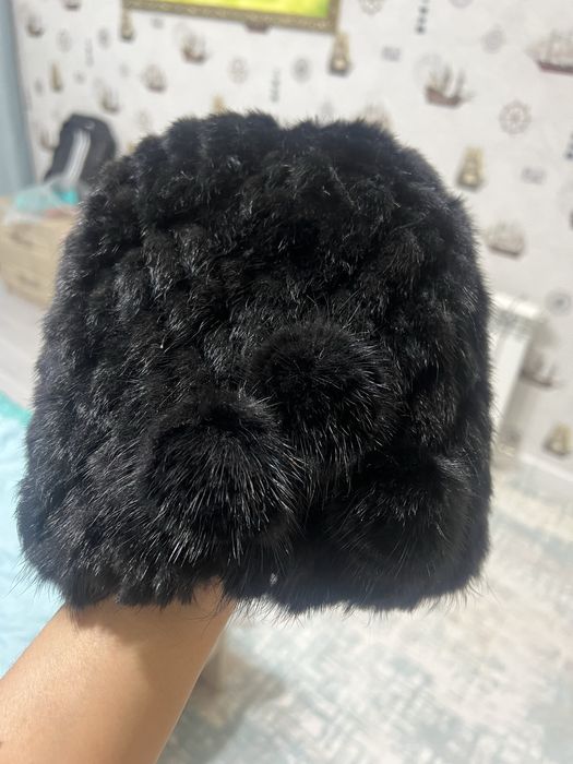 Шапка норковая новая