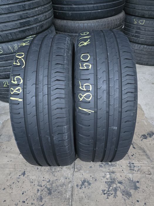 2 Anvelope Vară Continental 185 /50 R16.  Stare Perfectă.