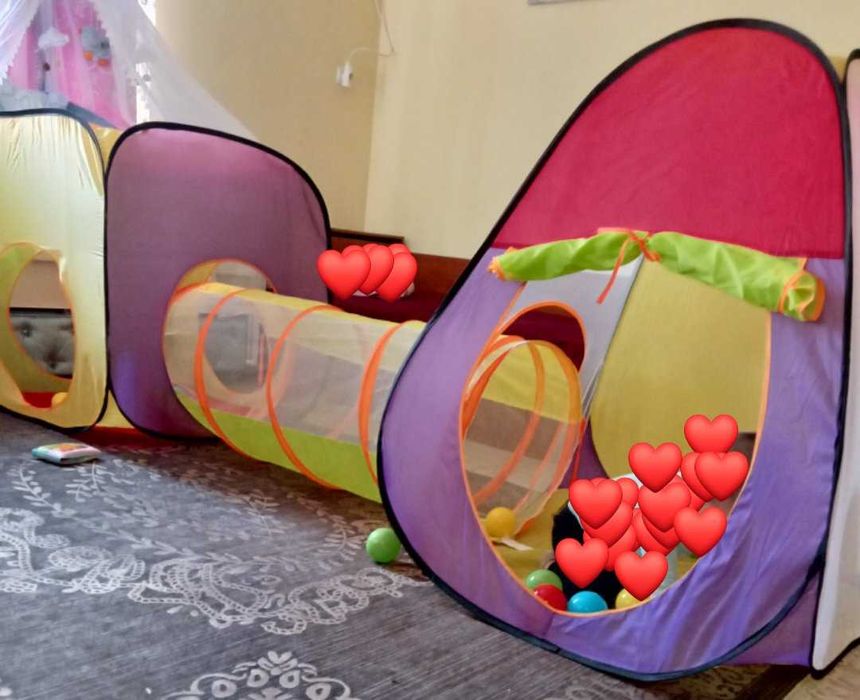 Детска палатка  3 в 1