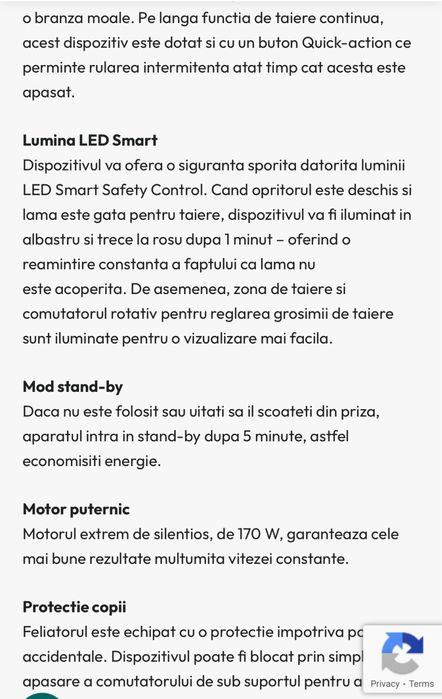 Feliator electric, Graef, SKS700, inox, SIGILAT, pret lichidare stoc