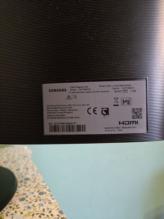 Monitor Samsung 27 inch