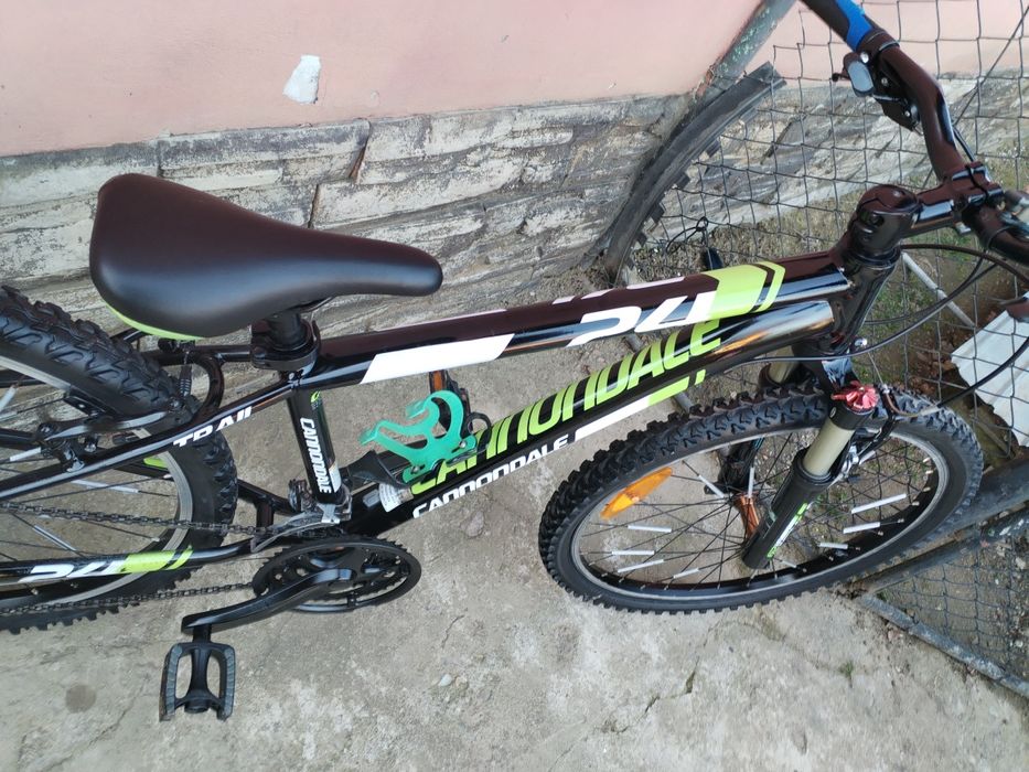 Bicicleta canondale copii roti 24 cadru aluminiu furca aer