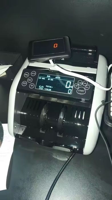 Професионален брояч на банкноти VEVOR с детекция на фалшиви пари