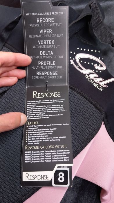 Нов дамски неопрен/wetsuit GUL S