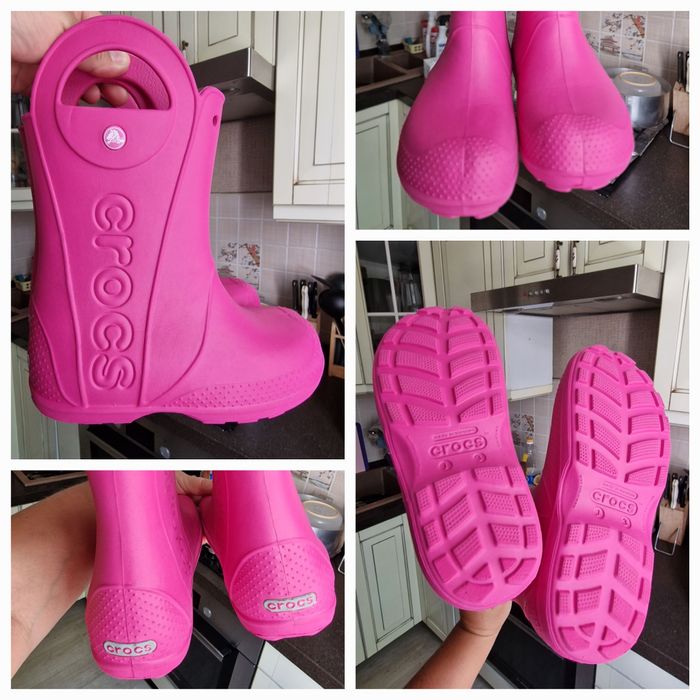 Продам сапожки Crocs  размер  34-35рJ3