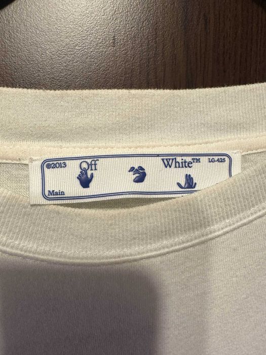 OFF-WHITE Oversized Marker Arrow Tee