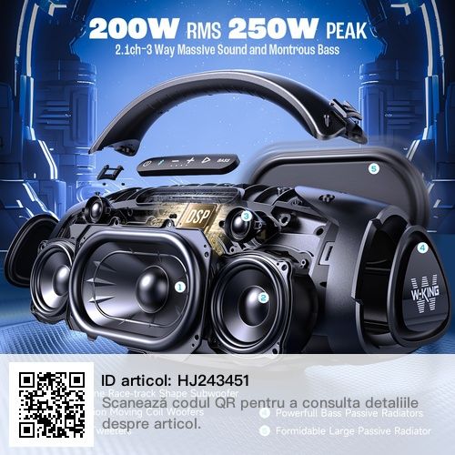 Vind boxa portabila W King X20 ca noua!!