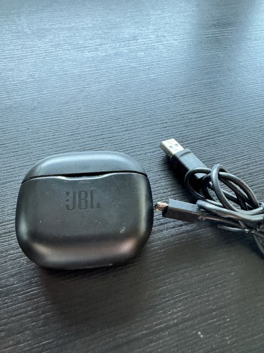 Casti JBL Tune 120TWS, True Wireless, Bluetooth, In-ear, Microfon, negru