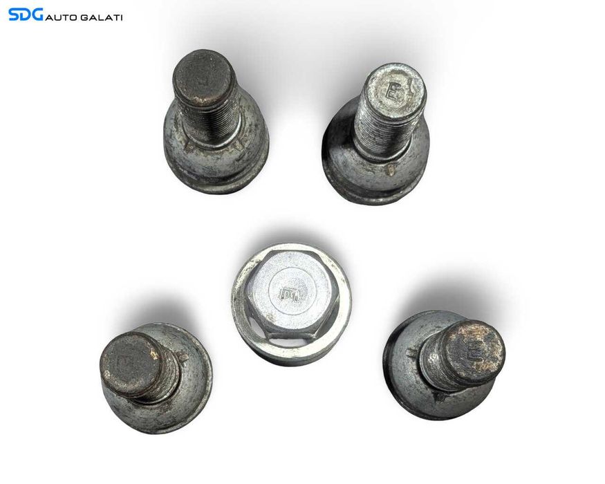 Set Prezoane cu Cheie Antifurt Roti Jante Volkswagen Touareg 7L 2002 - 2010 [LR3726]